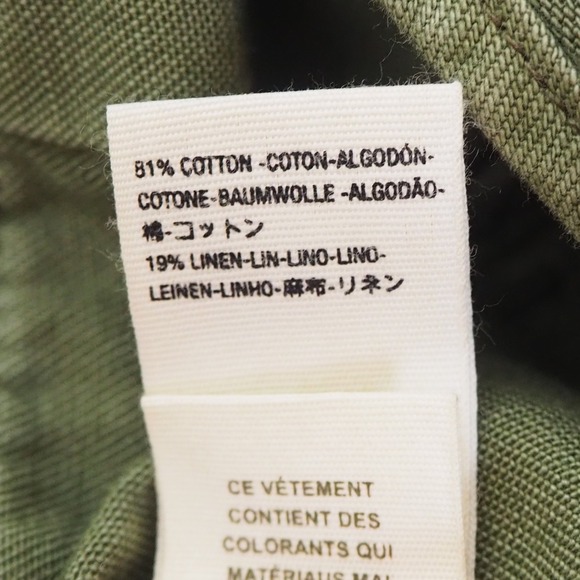 Free People Charlie Utility Jumpsuit Coveralls Olive Army Green Sz 4 No Belt - Picture 12 of 13